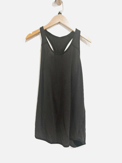 Lululemon Black Crinkle Racerback Tank