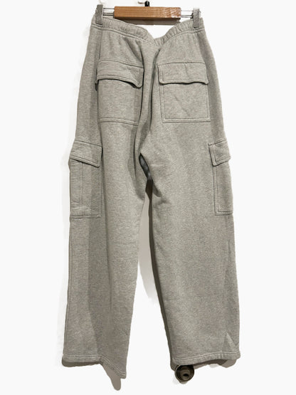 Aritzia Cozy Sweatfleece Mega Cargo Sweatpant in Heather Chrome - Small