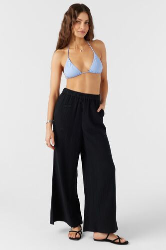 O’Neill Caralee Double Gauze Pants in Black - Small