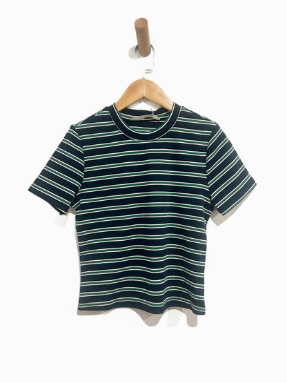 Altar’d State NWT Santorini Striped Knit Top in Navy/Green - XS