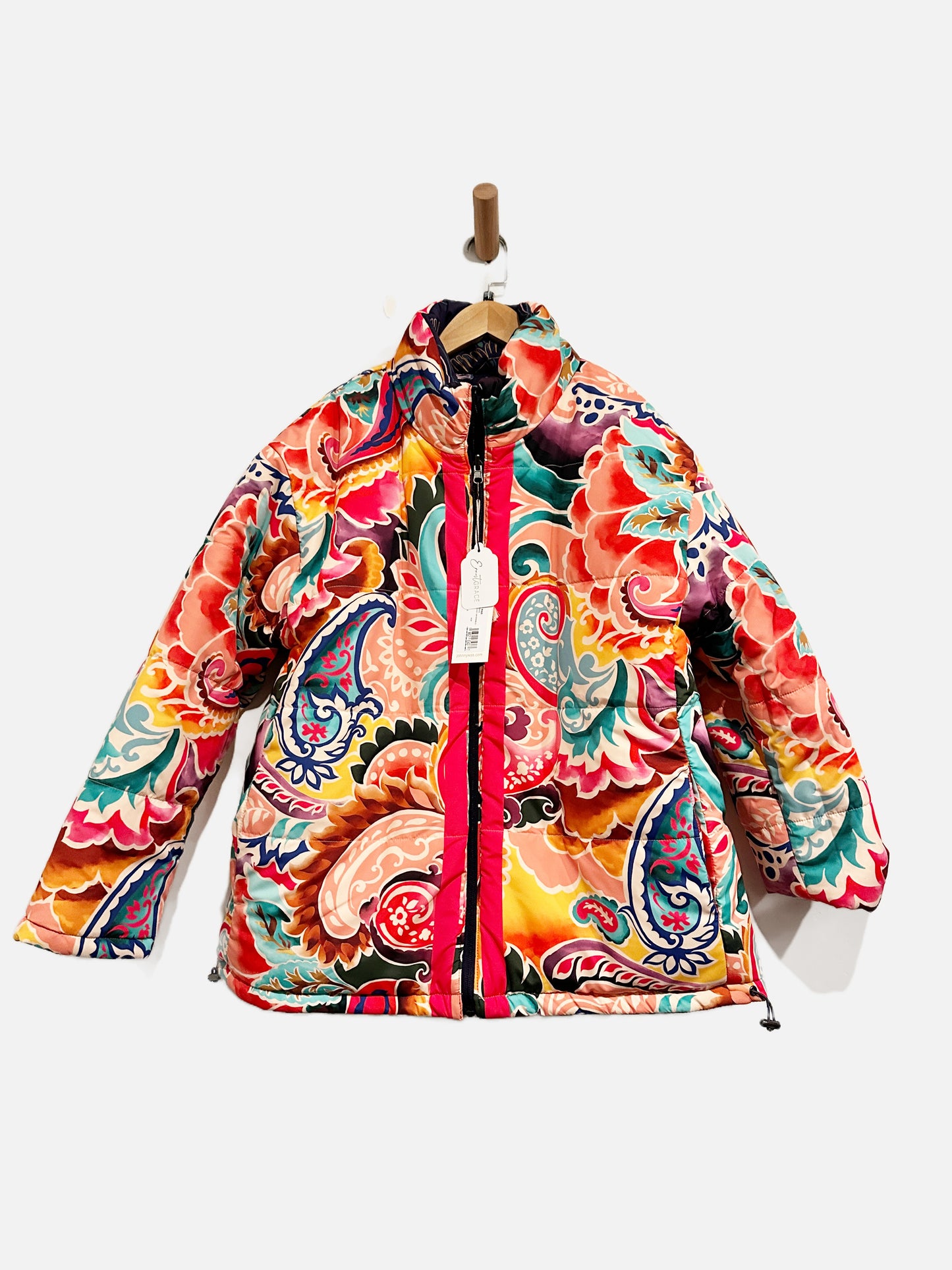 Johnny Was Pia Puffer Reversible Jacket - XL