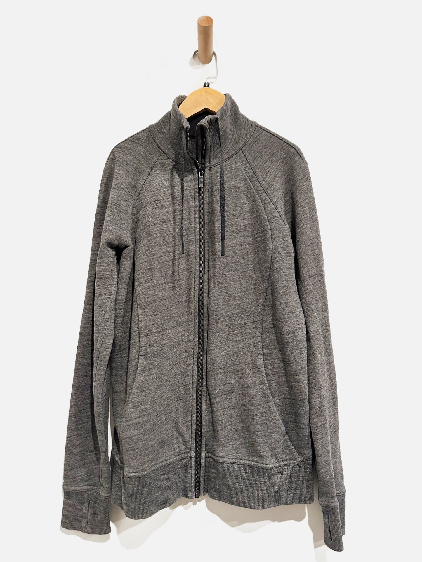 Lululemon Huddle & Hustle Jacket in Heathered Grey - 8