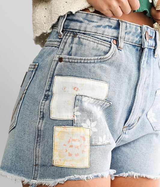 Wrangler x Billabong Patchwork Shorts - 26