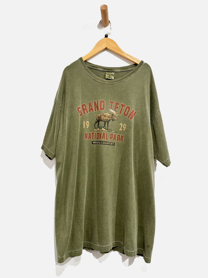 Comfort Colors Green Grand Teton Tee - XL