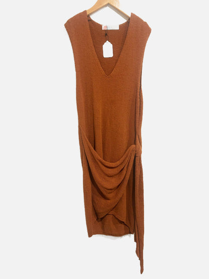 Free People Beach Poppy Sweater Mini Dress in Sienna - Large