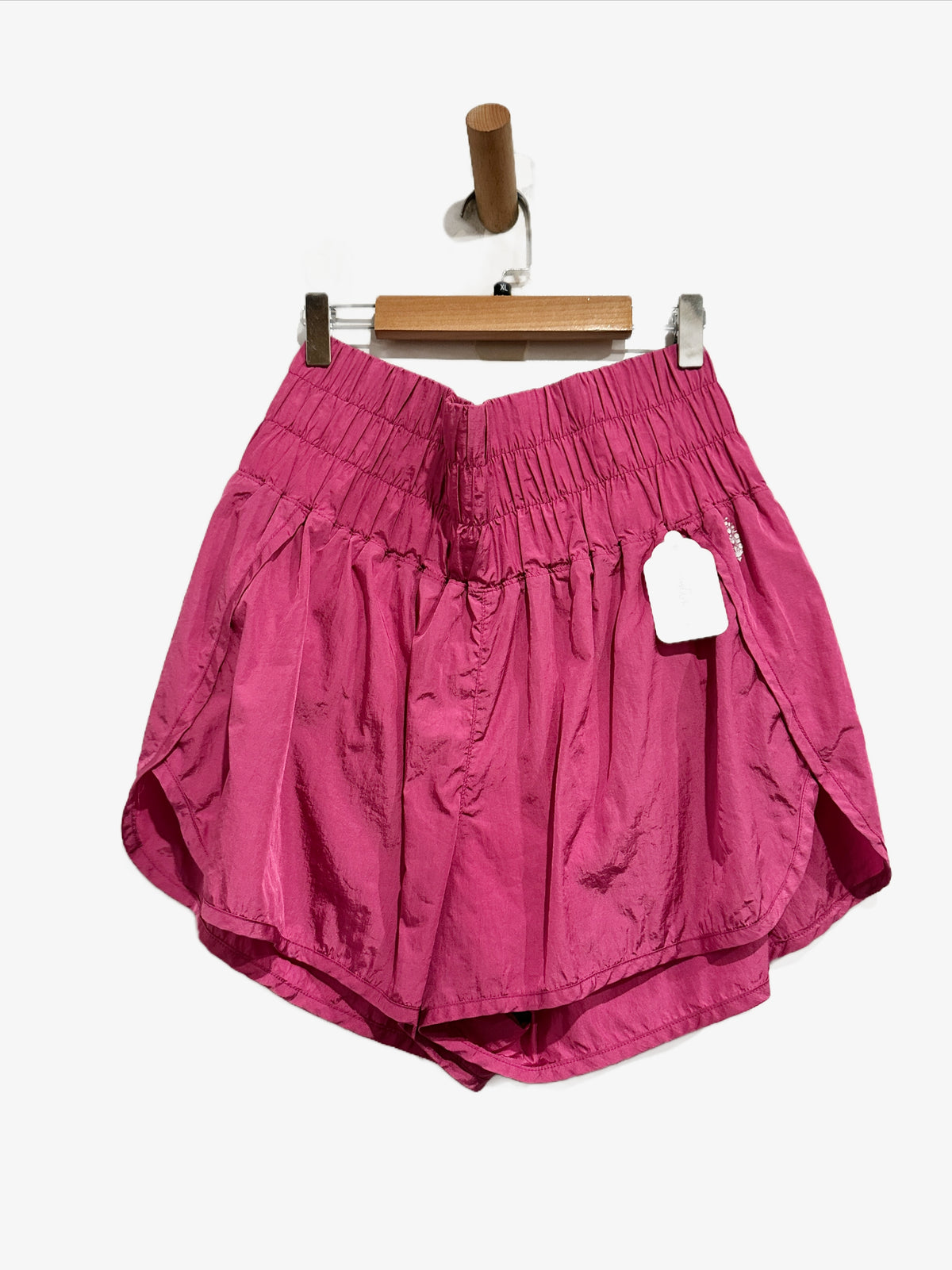 Free People Movement The Way Home Shorts in Magenta - XL
