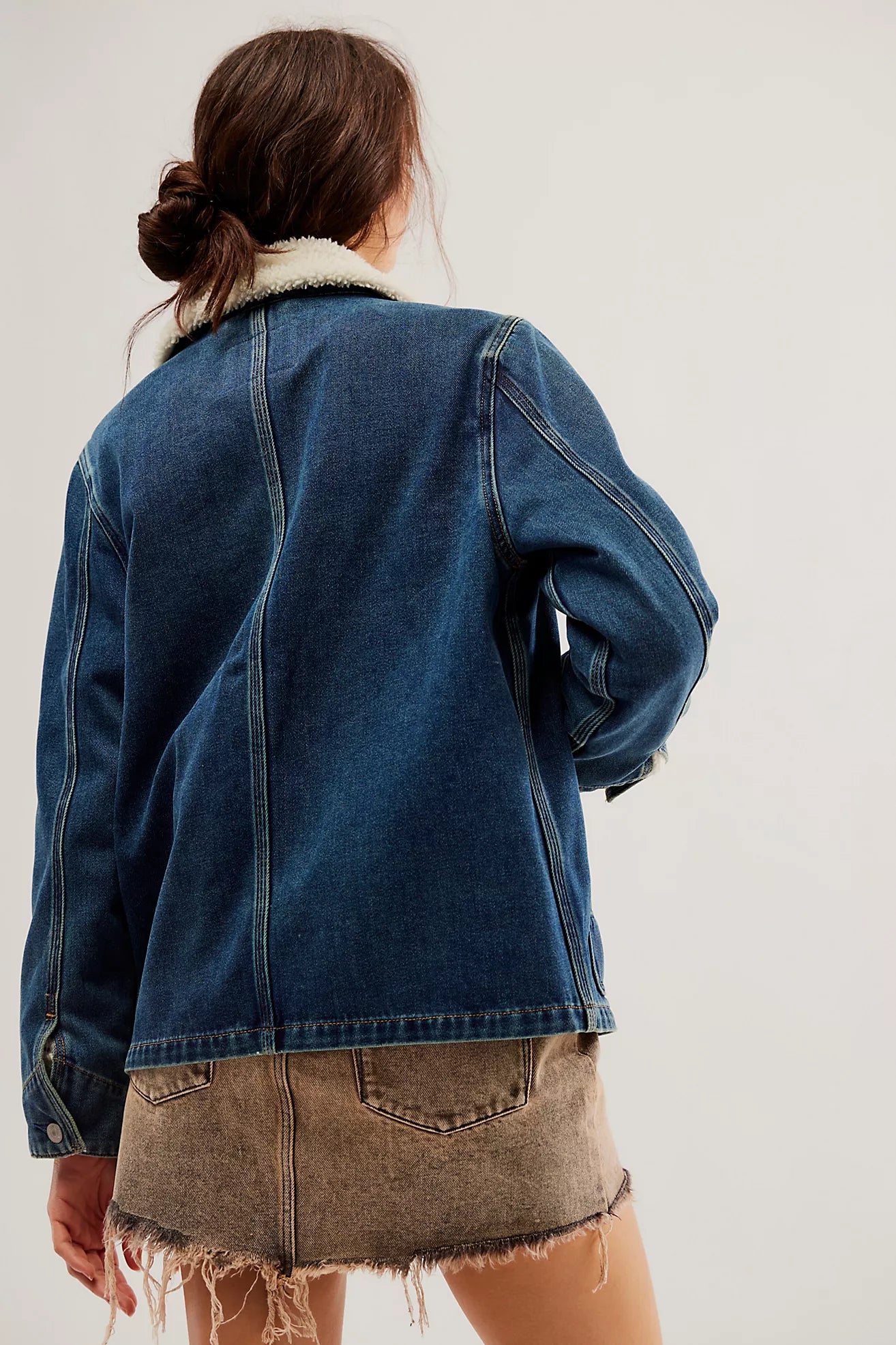 Levi’s Denim Sherpa Barn Jacket - XS