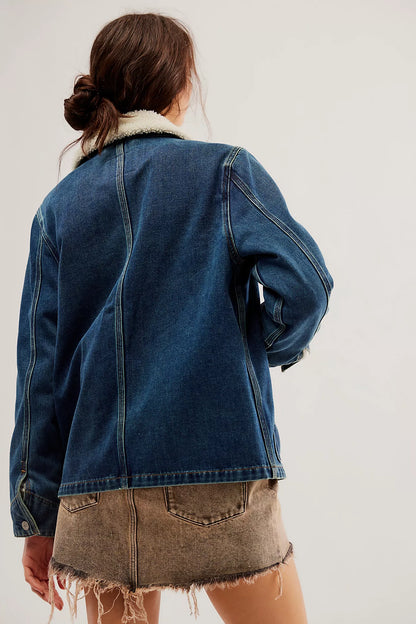 Levi’s Denim Sherpa Barn Jacket - XS