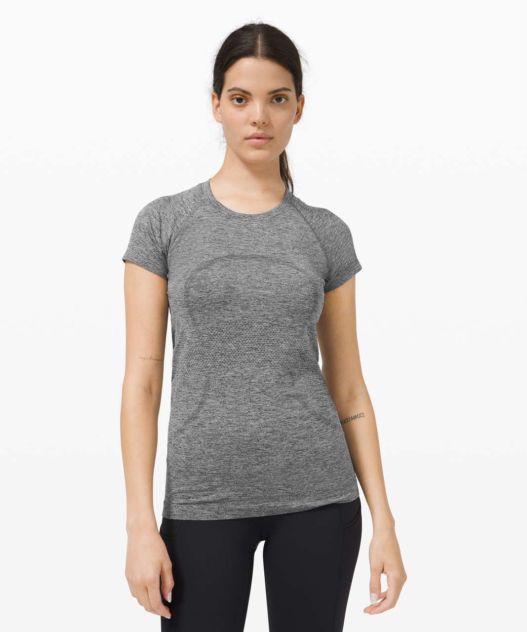 Lululemon Swiftly Tech Short Sleeve Tee in Gray - 14