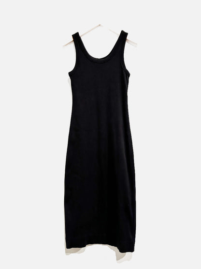 Everlane Black Ribbed Tank Dress - XS