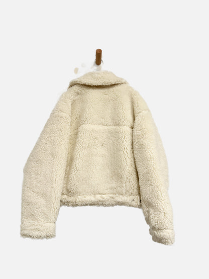 Levi's NWT White Sherpa Jacket - Large