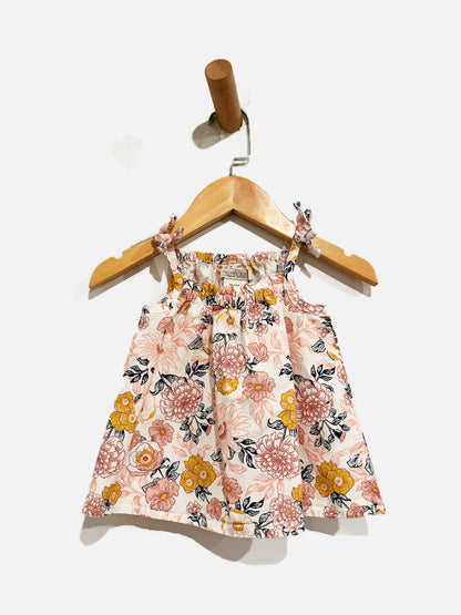 Rachel Zoe Pink Floral Tank - 3-6M