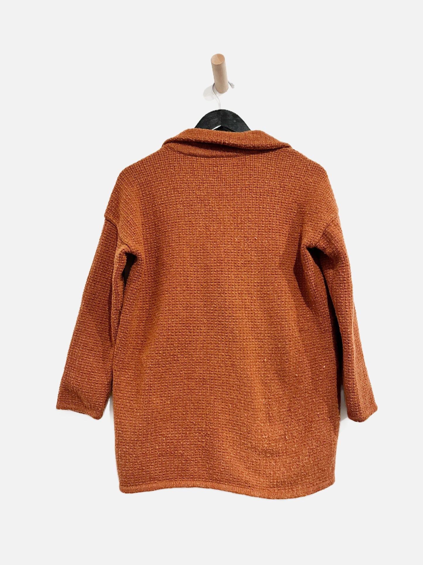 Madewell Orange Knit Blazer - XXS