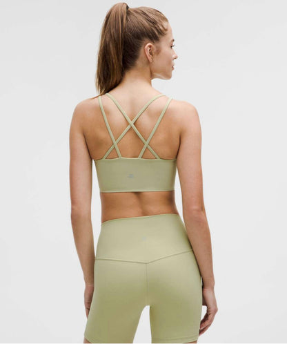 Lululemon Like a Cloud Sports Bra in Honeydew