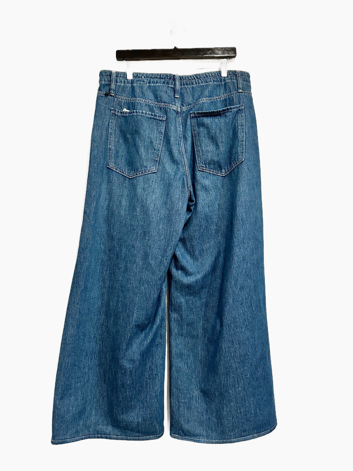 Banana Republic Wide Leg Drawstring Jeans - 32