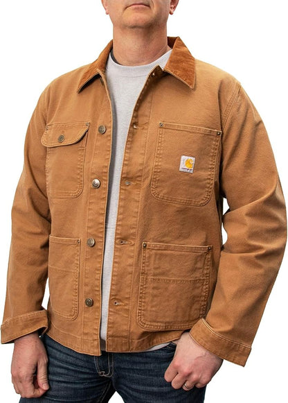 Carhartt Rugged Flex Relaxed Fit Duck Unlined Chore Coat - Medium