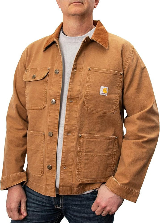 Carhartt Rugged Flex Relaxed Fit Duck Unlined Chore Coat - Medium