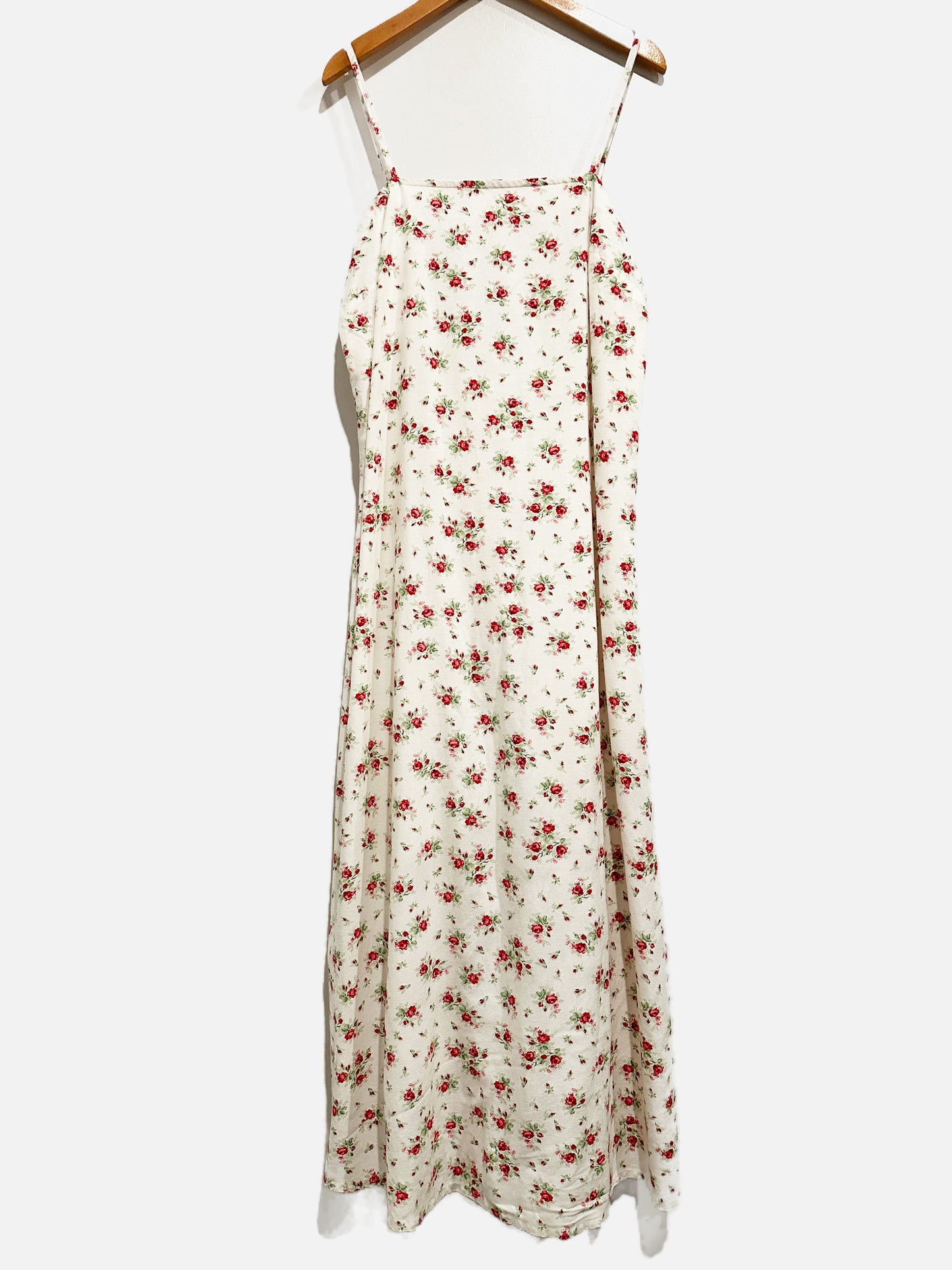 Japna Linen Floral Midi Dress - Large