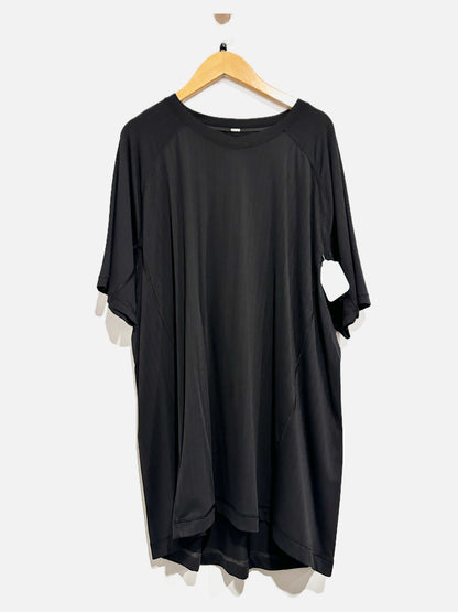 Lululemon Waterside Relaxed UVP Short Sleeve in Black - Large