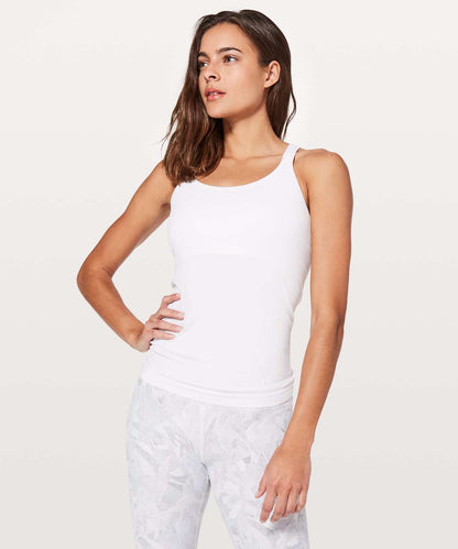 Lululemon Ebb To Street Tank in White - 6