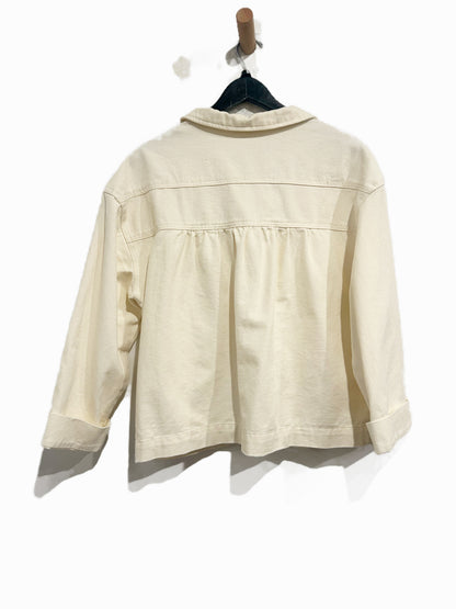 Heartloom Cream Denim Jacket - Small
