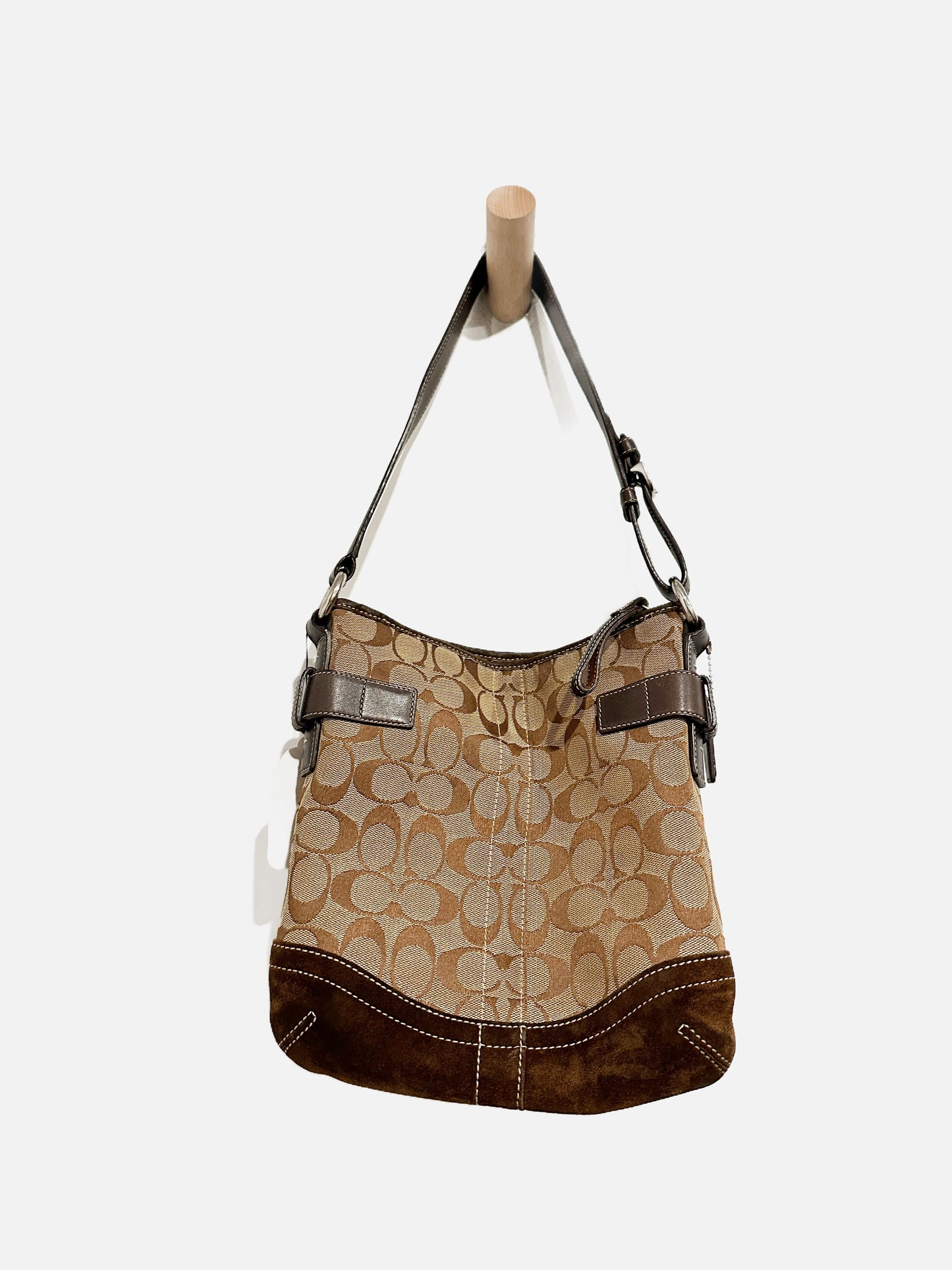 Coach Brown Logo Bag