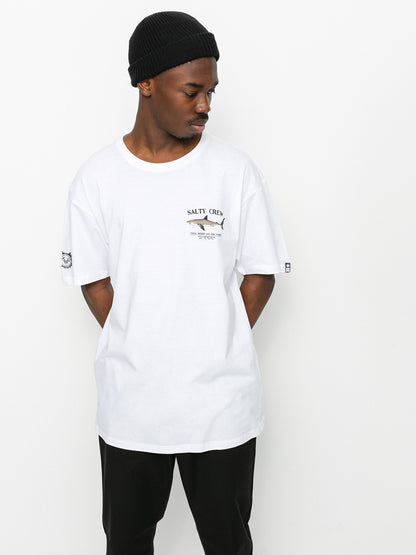 Salty Crew Bruce Crew Tee in White - Small