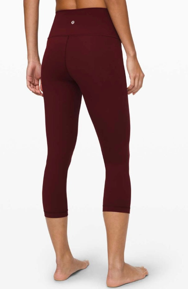 Lululemon Wunder Under Crop (Hi-Rise) (Full-On Luxtreme 21")
Dark Adobe- 2