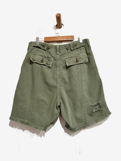 Free People She’s A Legend Harem Short in Washed Army - 0