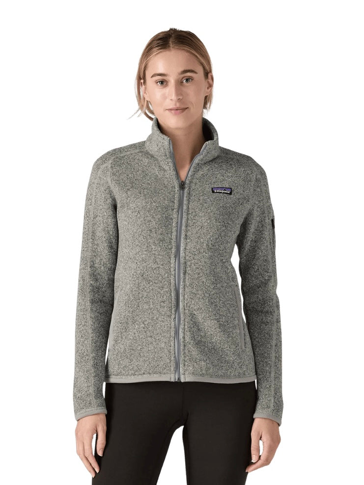 Patagonia Better Sweater Full Zip Fleece Jacket in Birch White - Small