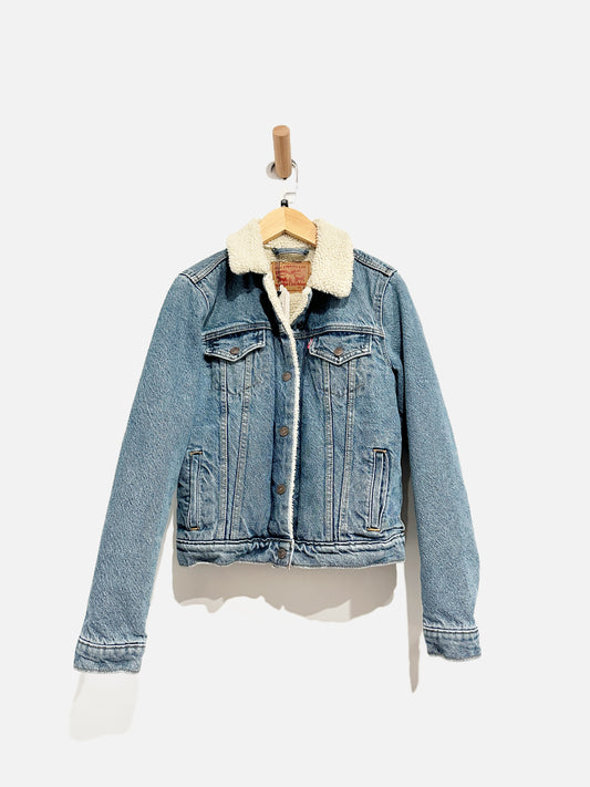 Levi’s Denim Sherpa Jacket - XS