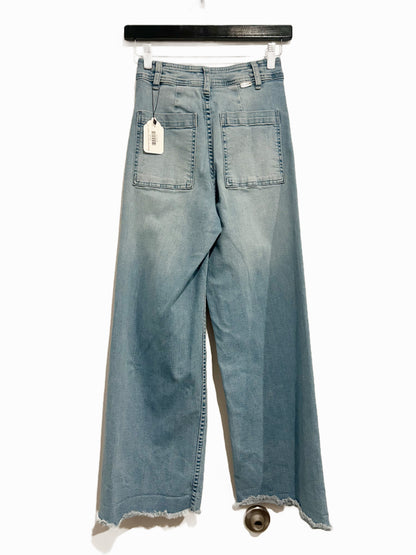 Billabong Free Fall Indigo Wide Leg Jeans - 25