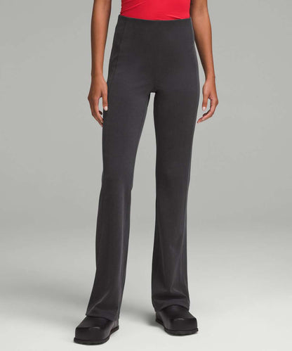 Lululemon Ribbed Softstreme Flared Pant in Black - 2