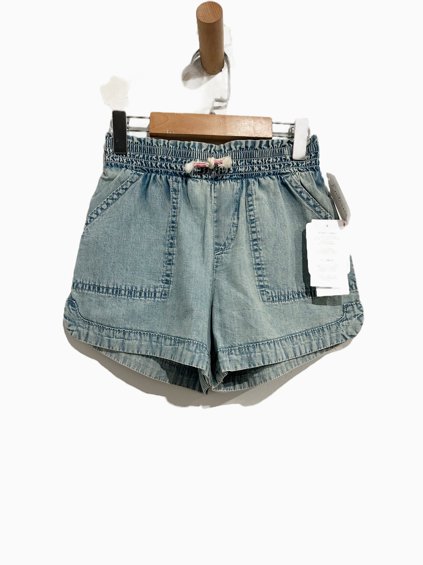 NWT Roxy Girls Chambray Shorts - 7