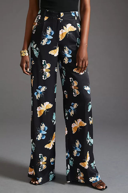 Anthropologie Maeve x Sarah Garden Butterfly Pants - 6