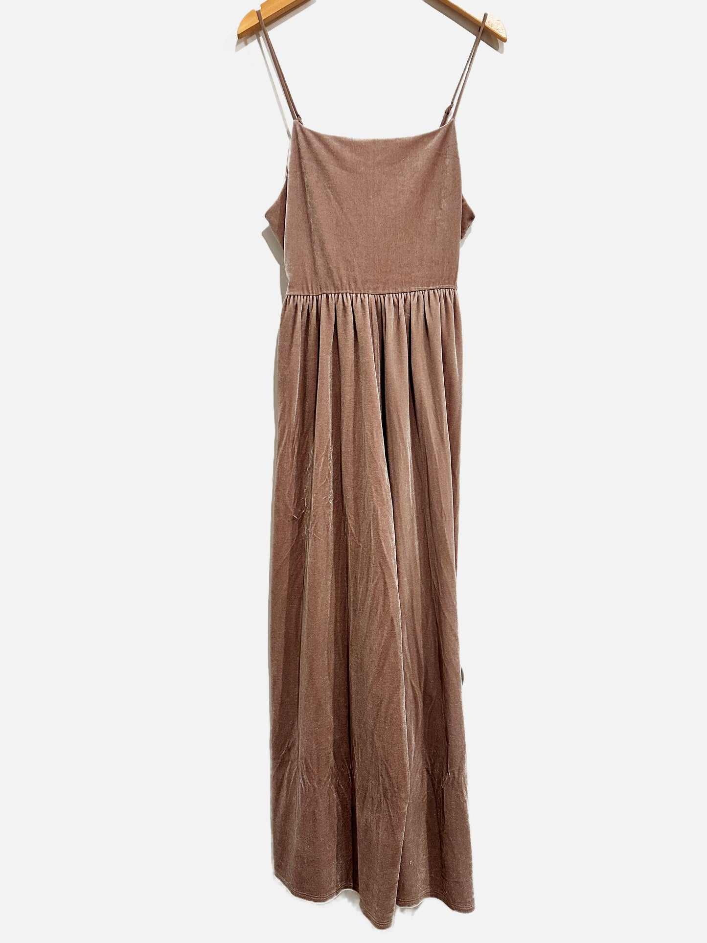 Urban Outfitters Emmabella Gray Velvet Jumpsuit - XS $22.00