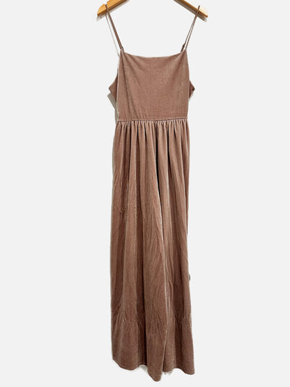 Urban Outfitters Emmabella Gray Velvet Jumpsuit - XS $22.00