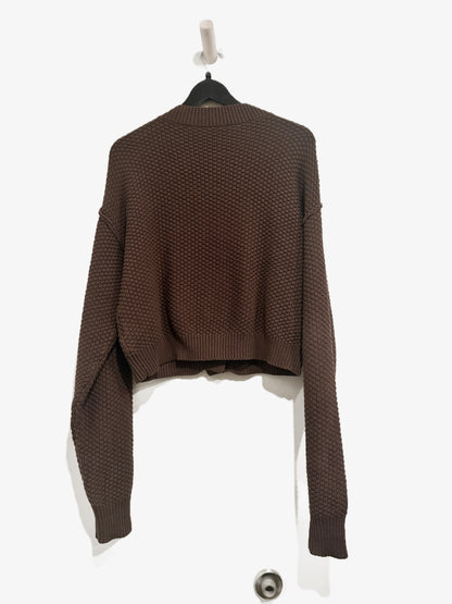 Free People Lila Cardigan in Potting Soil - Large