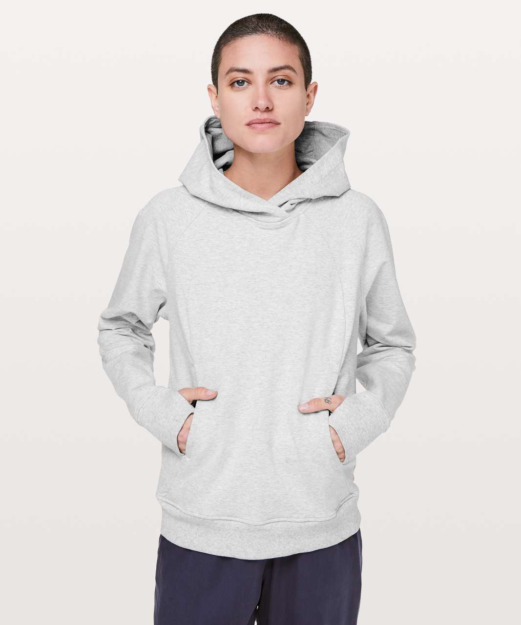 Lululemon Scuba Pullover in Heathered Vapor - 10
