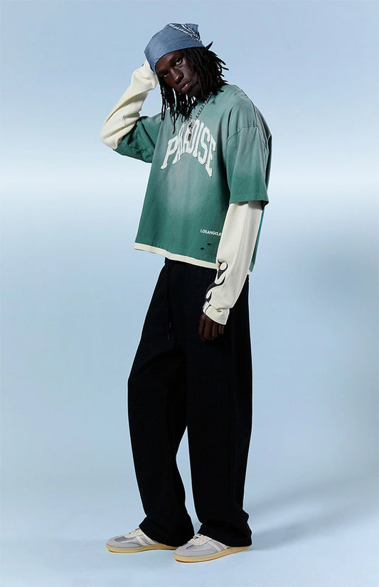 Pacsun Presley Black Barrel Sweatpants - Medium