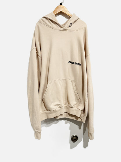 Lonely Ghost Tan Hoodie - XL