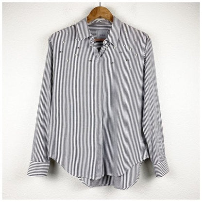 Rails Taylor Striped Pearl Shirt in Florence Size Small