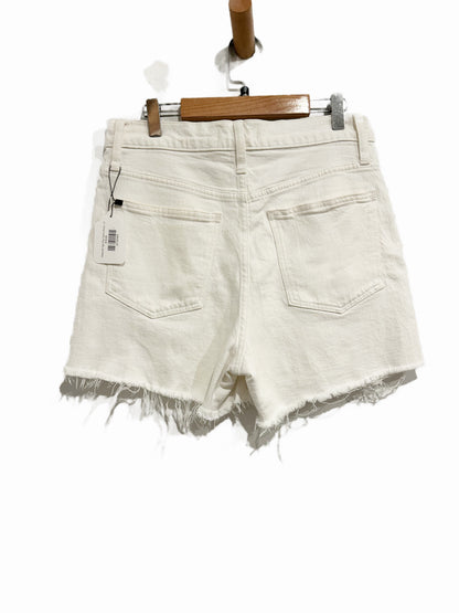 Madewell High-Rise Denim Shorts in Tile White - 27
