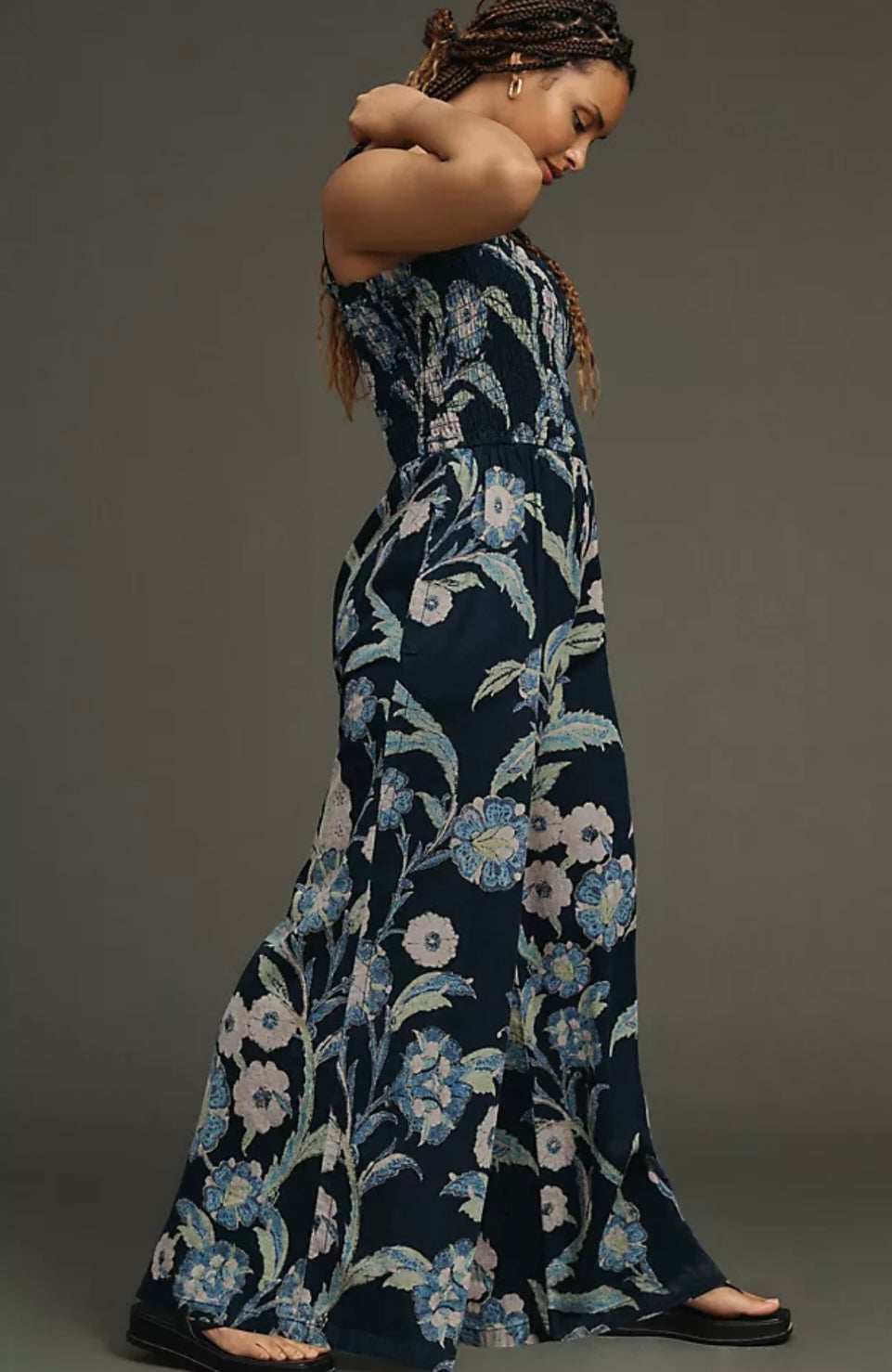 Anthropologie Pilcro Navy Strapless Jumper - Medium