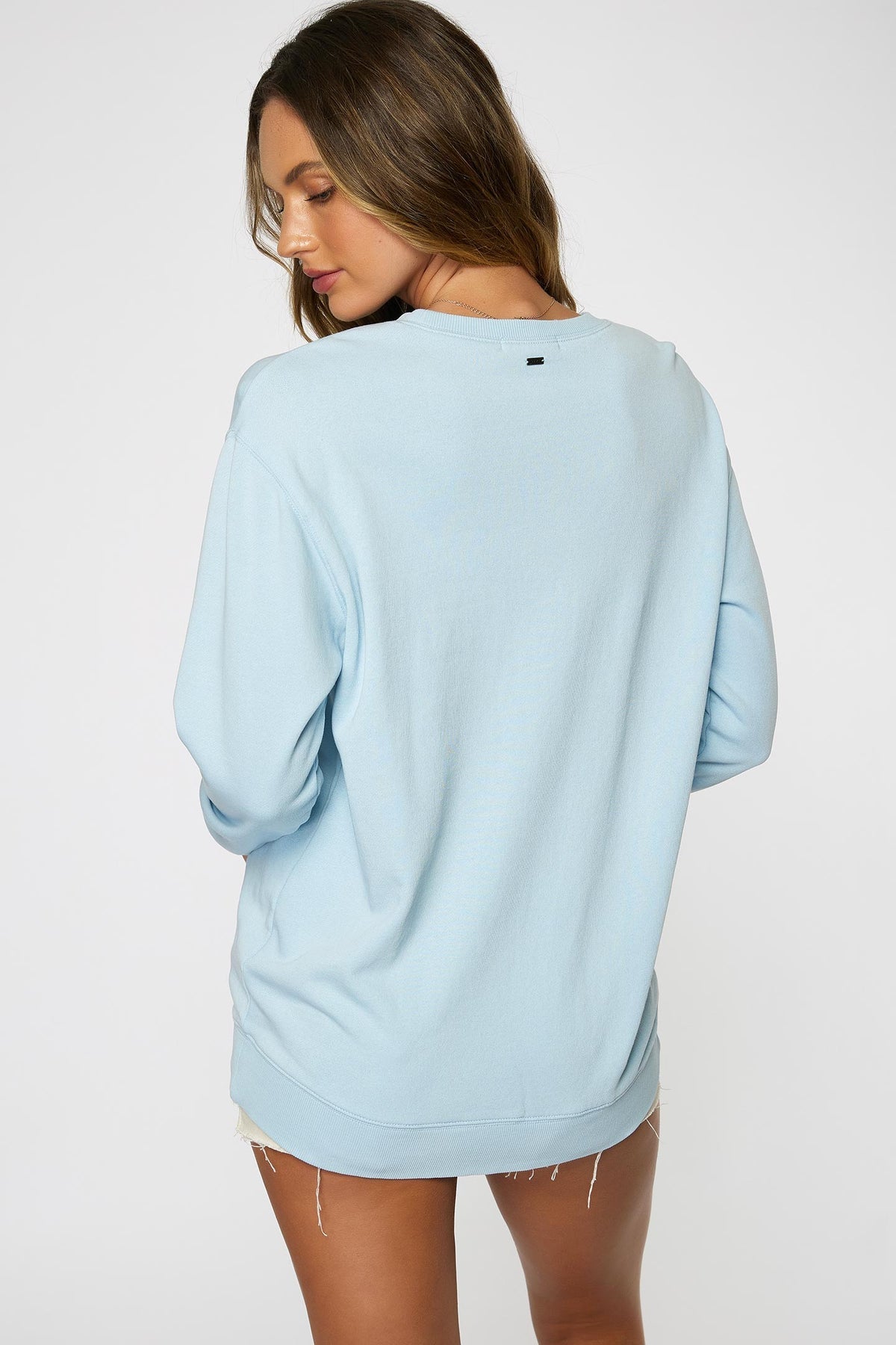 O'Neill Ladies Choice Pullover in Sky Blue - Medium