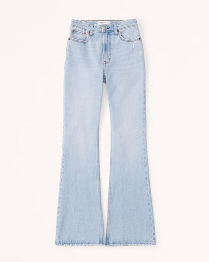 Abercrombie & Fitch High Rise Vintage Flare Jean - 25