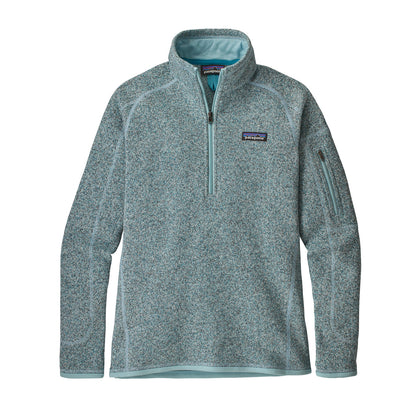 Patagonia Better Sweater 1/4 Zip in Atoll Blue - Small