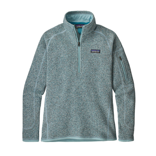 Patagonia Better Sweater 1/4 Zip in Atoll Blue - Small