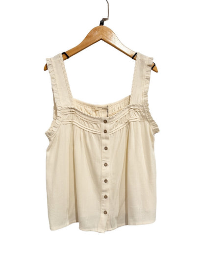 Lovestitch Velora Tank in Cream - Medium