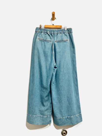 Anthropologie High Rise Pleated Culottes - 28